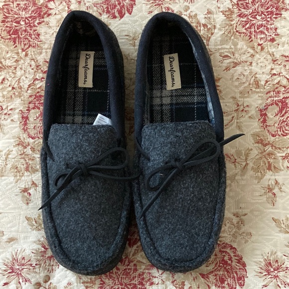 dearfoams Other - Men’s Dearfoams Slippers NWOT